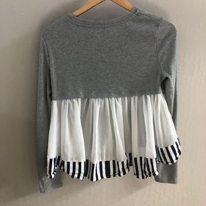 Flowing Back Long-Sleeve